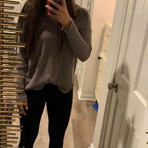 GORGEOUS light brown long sleeve shirt!!